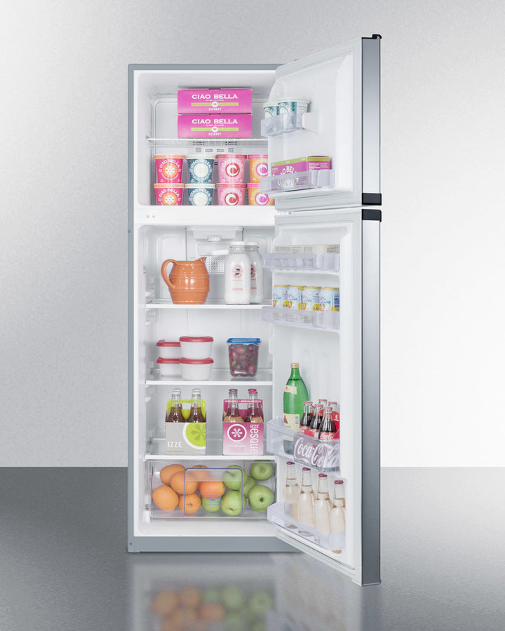 Summit - 22" Wide Top Mount Refrigerator-Freezer | FF948SS Summit - 22" Wide Top Mount Refrigerator-Freezer | FF948SS