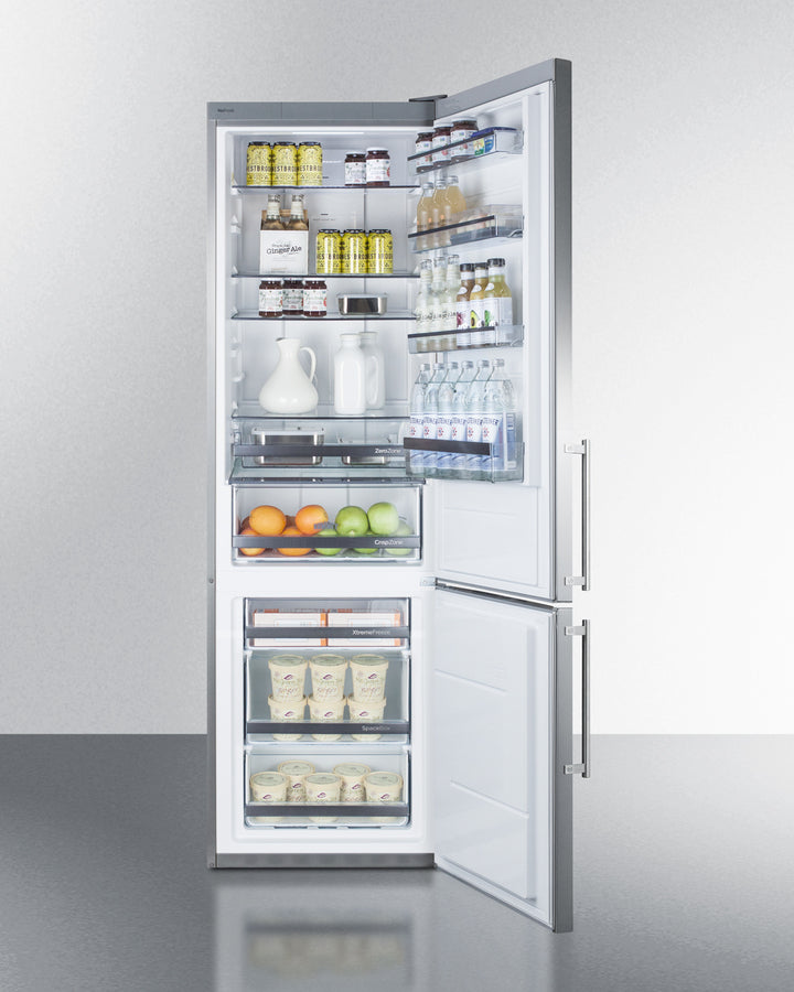 Summit - 24" Wide Bottom Freezer Refrigerator | FFBF181ES Summit - 24" Wide Bottom Freezer Refrigerator | FFBF181ES