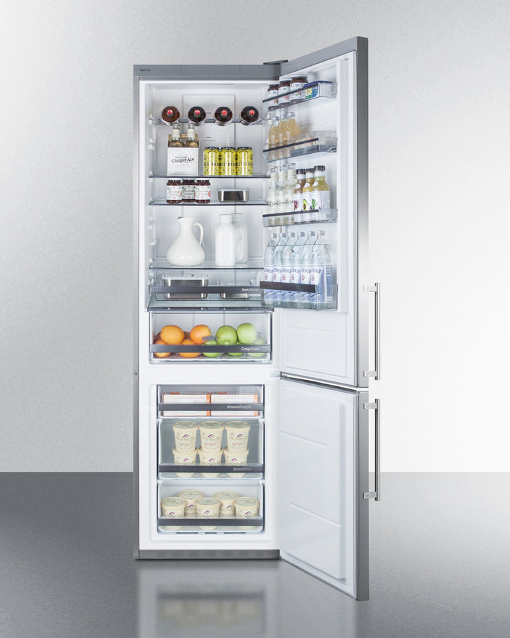 Summit - 24" Wide Bottom Freezer Refrigerator | FFBF181ES Summit - 24" Wide Bottom Freezer Refrigerator | FFBF181ES