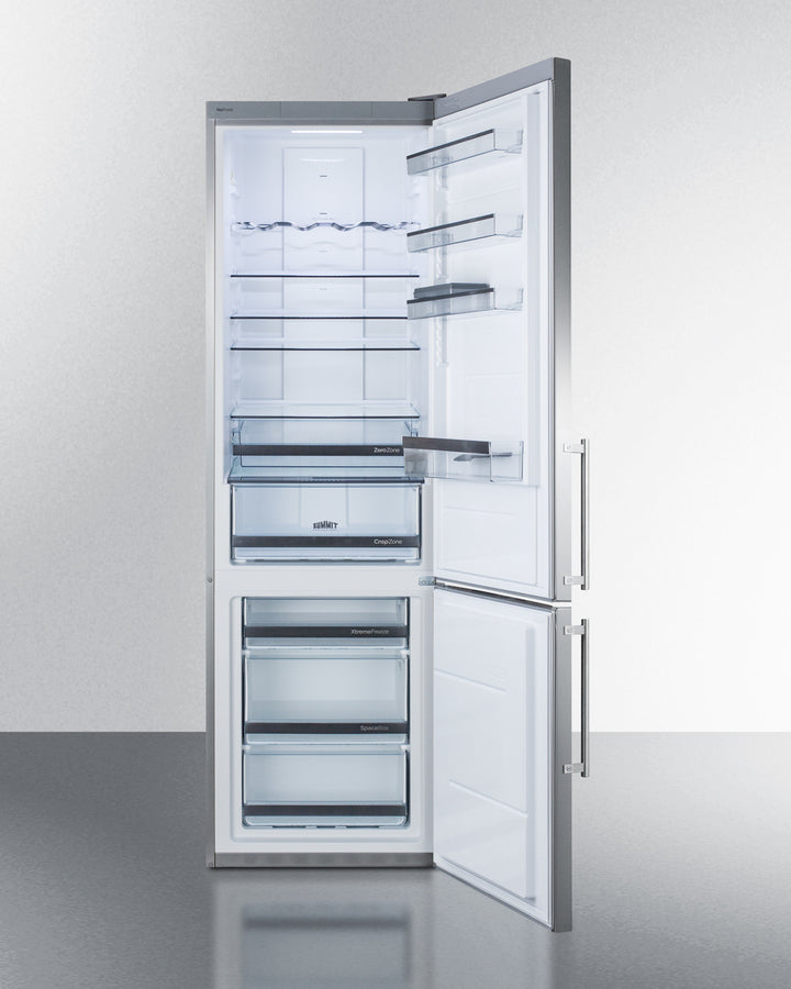 Summit - 24" Wide Bottom Freezer Refrigerator | FFBF181ES Summit - 24" Wide Bottom Freezer Refrigerator | FFBF181ES