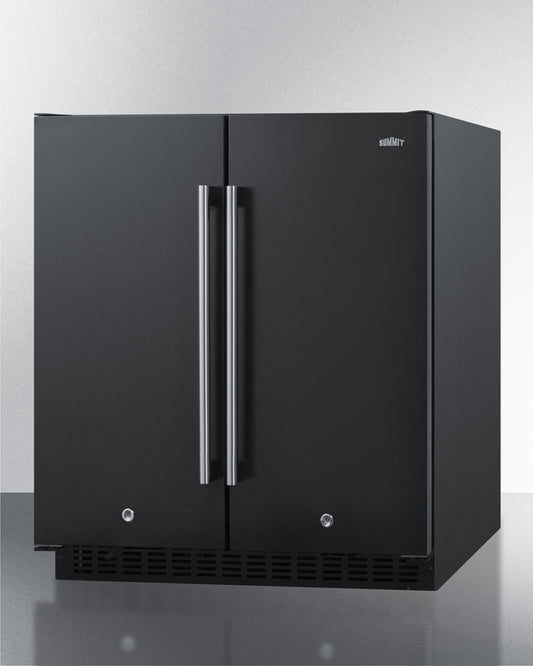 Summit - 30" Wide Built-In Refrigerator-Freezer