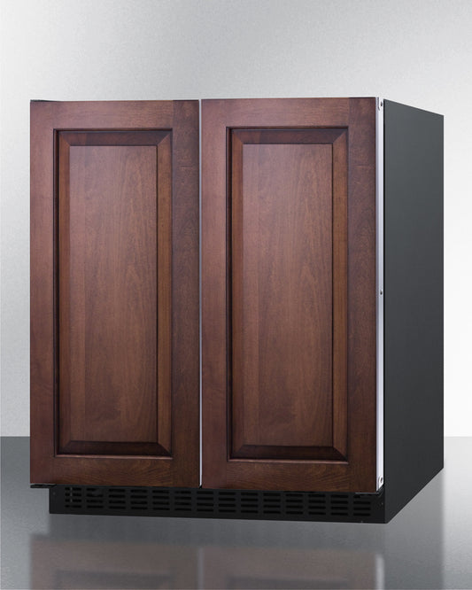 Summit - 30" Wide Built-In Refrigerator-Freezer