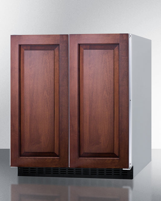 Summit - 30" Wide Built-In Refrigerator-Freezer