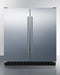 Summit - 30" Wide Built-In Refrigerator-Freezer