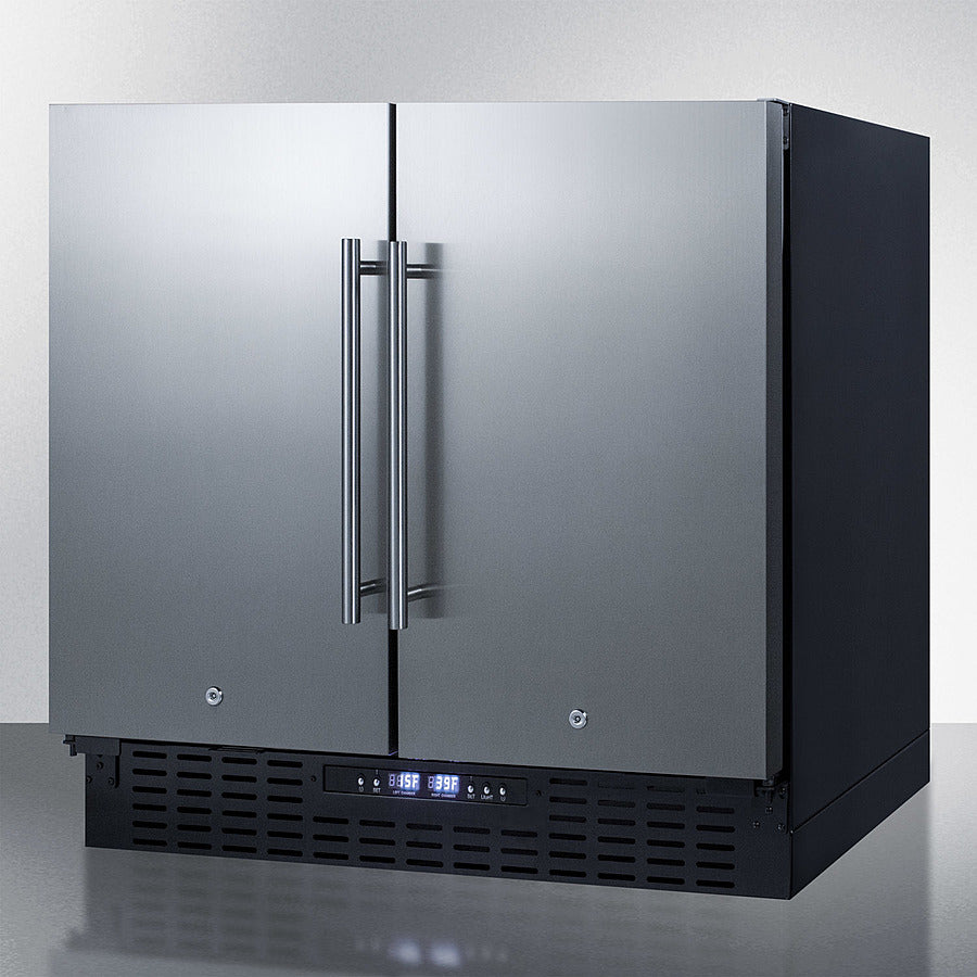 Summit - 36" Wide Built-In Refrigerator-Freezer Summit - 36" Wide Built-In Refrigerator-Freezer