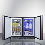 Summit - 36" Wide Built-In Refrigerator-Freezer, ADA Compliant Summit - 36" Wide Built-In Refrigerator-Freezer, ADA Compliant