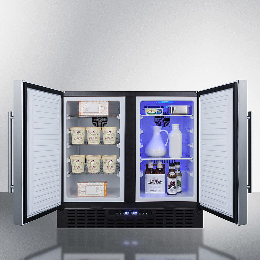 Summit - 36" Wide Built-In Refrigerator-Freezer Summit - 36" Wide Built-In Refrigerator-Freezer