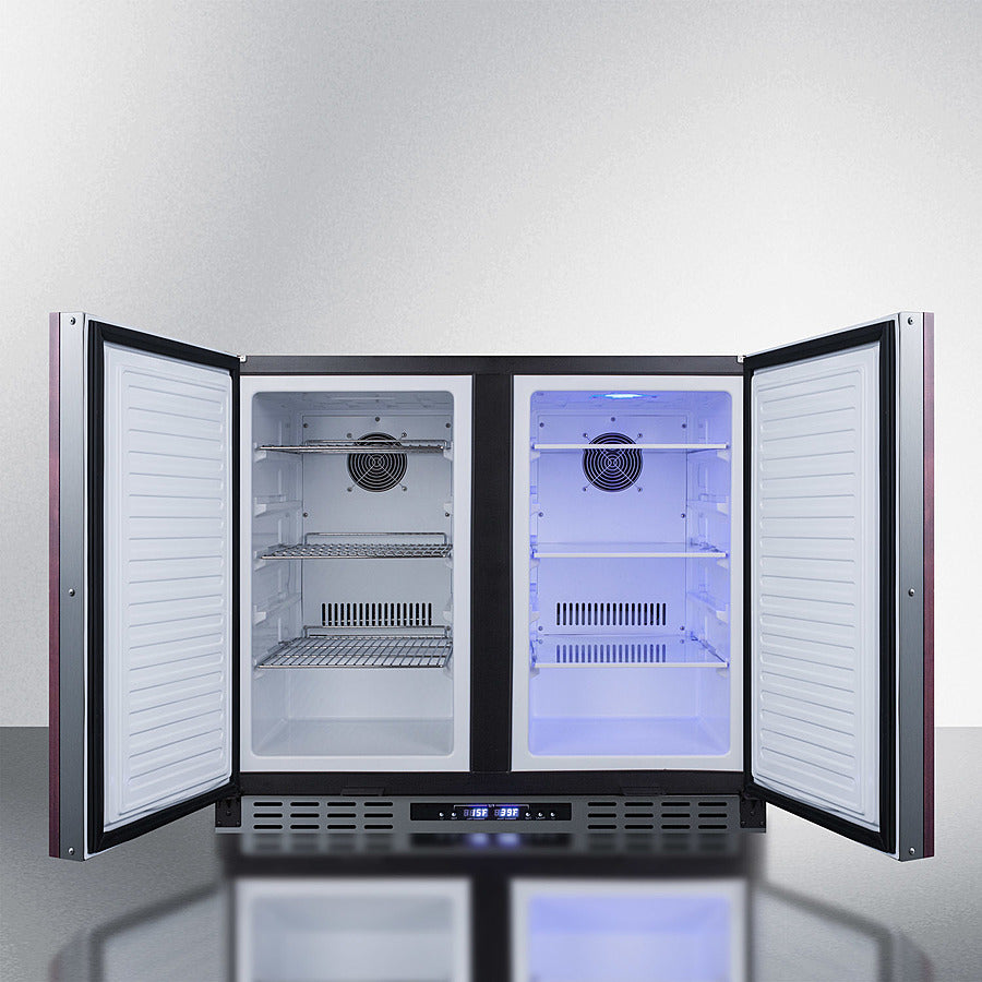 Summit - 36" Wide Built-In Refrigerator-Freezer, ADA Compliant Summit - 36" Wide Built-In Refrigerator-Freezer, ADA Compliant