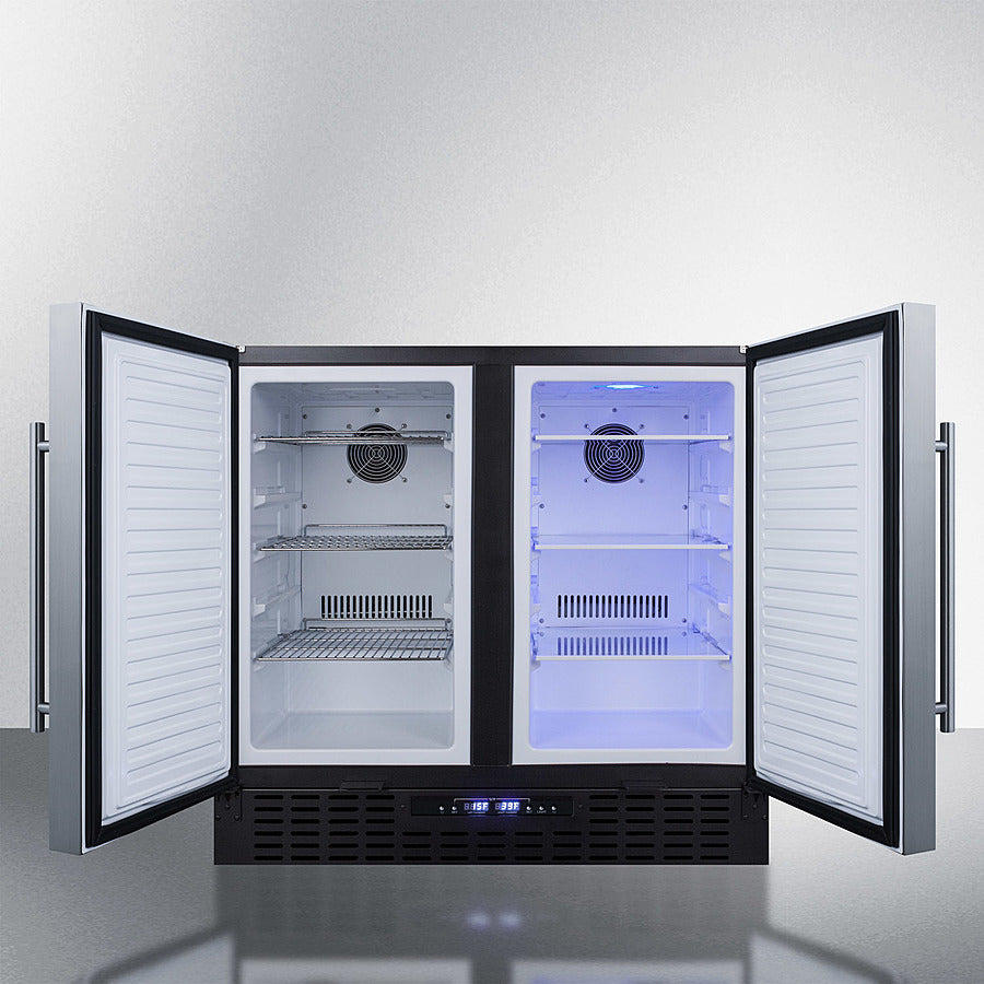 Summit - 36" Wide Built-In Refrigerator-Freezer Summit - 36" Wide Built-In Refrigerator-Freezer