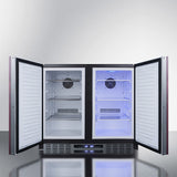 Summit - 36" Wide Built-In Refrigerator-Freezer, ADA Compliant Summit - 36" Wide Built-In Refrigerator-Freezer, ADA Compliant