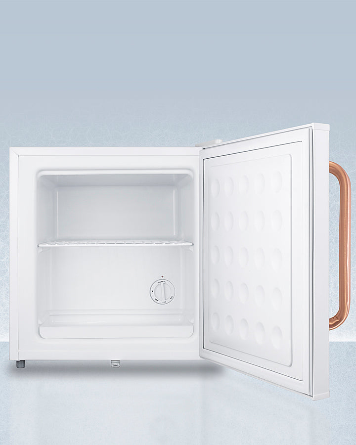 Accucold - Compact All-Freezer with Antimicrobial Pure Copper Handle Accucold - Compact All-Freezer with Antimicrobial Pure Copper Handle