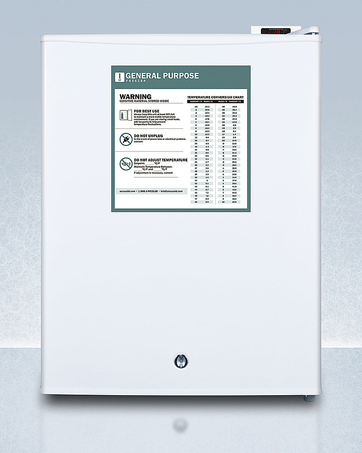 Accucold - Compact All-Freezer Accucold - Compact All-Freezer