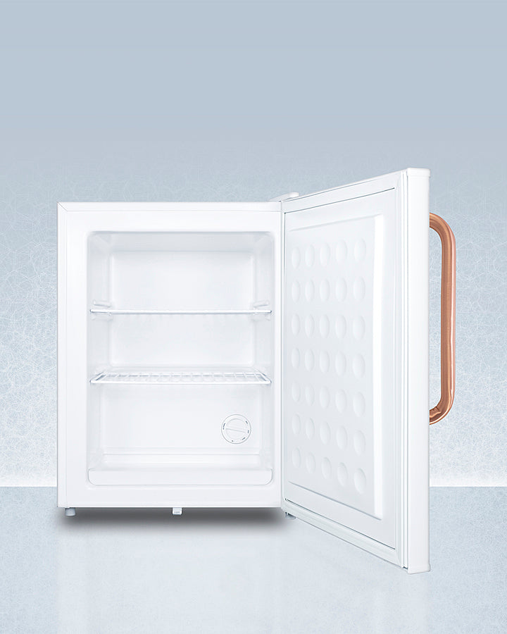 Accucold - Compact All-Freezer with Antimicrobial Pure Copper Handle Accucold - Compact All-Freezer with Antimicrobial Pure Copper Handle