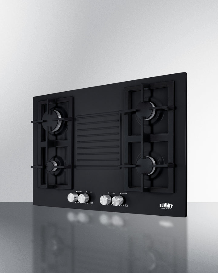 Summit - 30" Wide 4-Burner Gas Cooktop Summit - 30" Wide 4-Burner Gas Cooktop