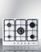 Summit - 27" Wide 5-Burner Gas Cooktop