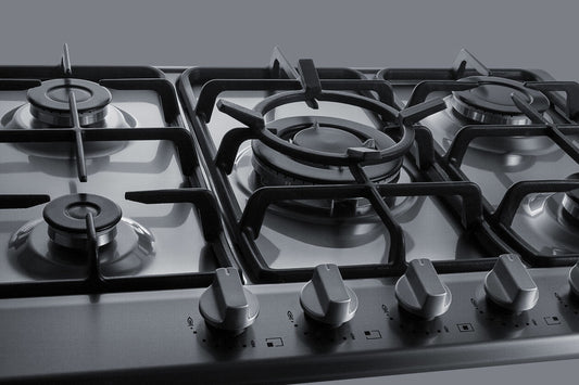 Summit - 30" Wide 5-Burner Gas Cooktop