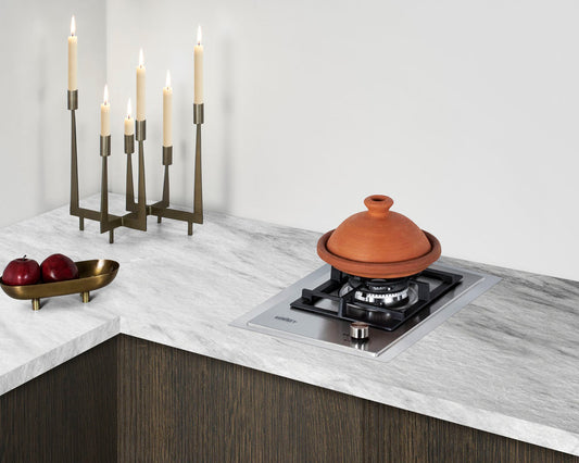 Summit - 15" Wide 1-Burner Gas Cooktop In Stainless Steel