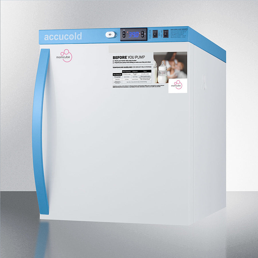 MomCube - 1 Cu.Ft. Countertop Breast Milk Refrigerator MomCube - 1 Cu.Ft. Countertop Breast Milk Refrigerator