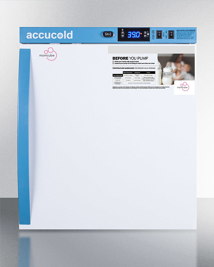 MomCube - 1 Cu.Ft. Countertop Breast Milk Refrigerator MomCube - 1 Cu.Ft. Countertop Breast Milk Refrigerator