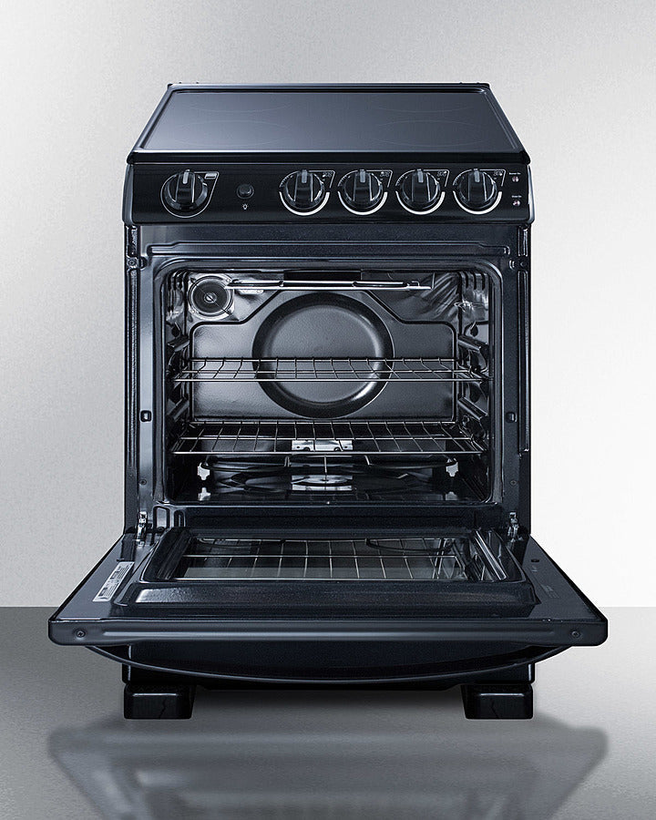 Summit - 24" Wide Over-the-Range Microwave and 24" Wide Electric Smooth-Top Range Bundle Summit - 24" Wide Over-the-Range Microwave and 24" Wide Electric Smooth-Top Range Bundle