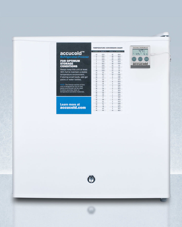 Accucold - Compact Refrigerator-Freezer Accucold - Compact Refrigerator-Freezer