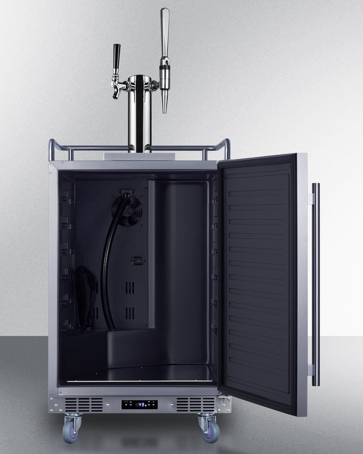 Summit - 24" Wide Built-In Cold Brew/Nitro-Infused Coffee Kegerator Summit - 24" Wide Built-In Cold Brew/Nitro-Infused Coffee Kegerator