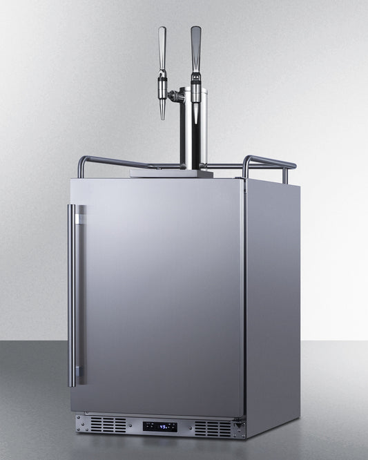 Summit - 24" Wide Built-In Nitro-Infused Coffee Kegerator