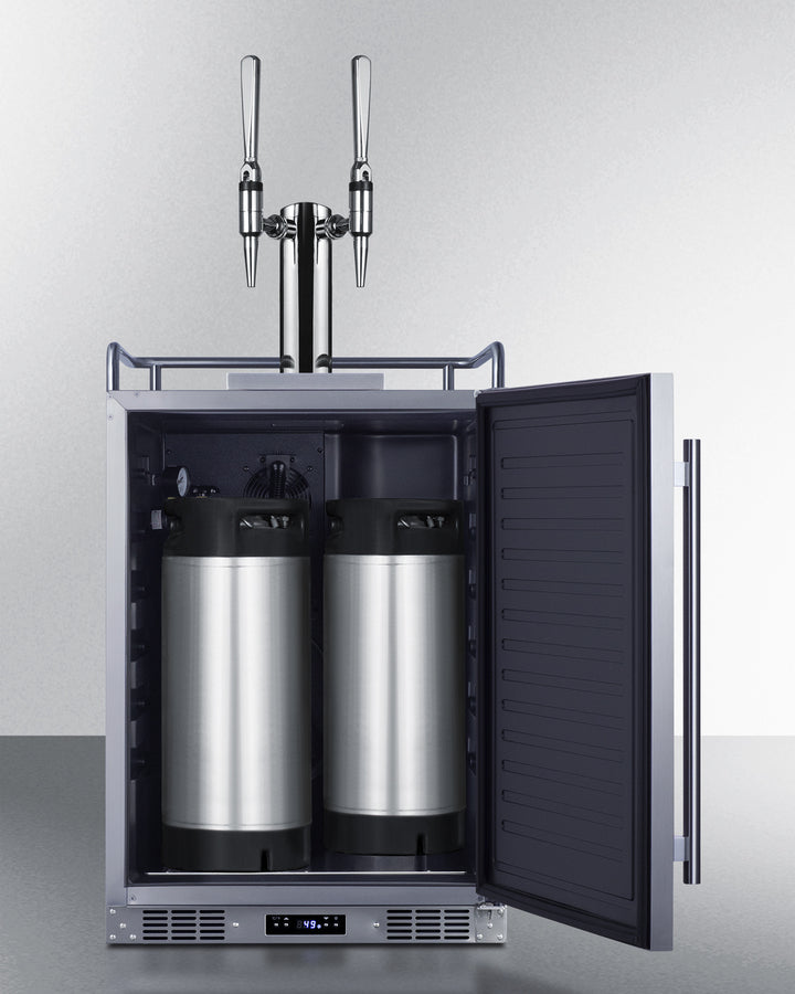 Summit - 24" Wide Built-In Nitro-Infused Coffee Kegerator Summit - 24" Wide Built-In Nitro-Infused Coffee Kegerator