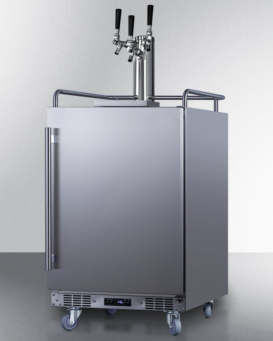 Summit - 24" Wide Built-In Outdoor Beer Kegerator
