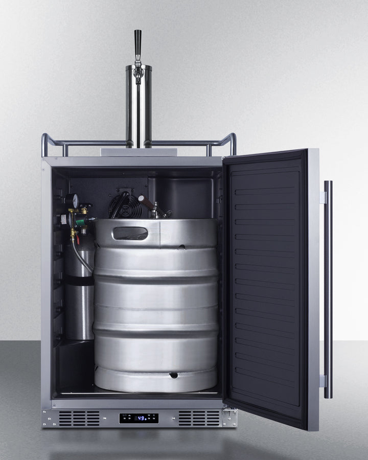 Summit - 24" Wide Built-In Outdoor Beer Kegerator Summit - 24" Wide Built-In Outdoor Beer Kegerator
