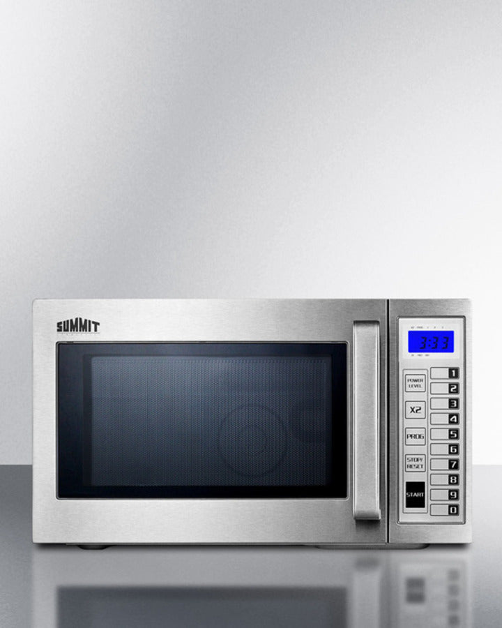 Summit - 20" Wide Electric Coil Range and Commercial Microwave Bundle Summit - 20" Wide Electric Coil Range and Commercial Microwave Bundle