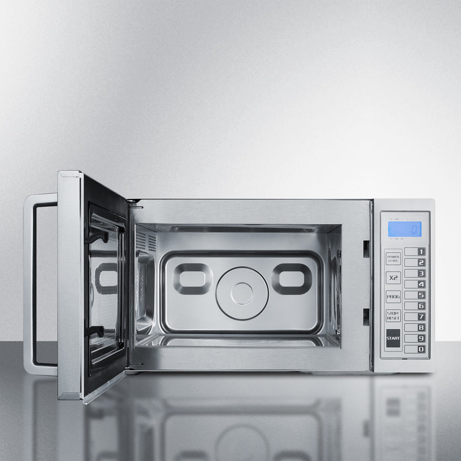 Summit - 20" Wide Electric Coil Range and Commercial Microwave Bundle Summit - 20" Wide Electric Coil Range and Commercial Microwave Bundle