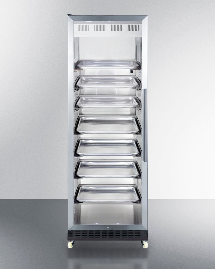 Summit Commercial - 24" Wide Mini Reach-In Beverage Center with Dolly Summit Commercial - 24" Wide Mini Reach-In Beverage Center with Dolly