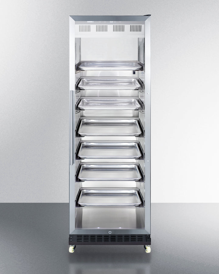 Summit Commercial - 24" Wide Mini Reach-In Beverage Center with Dolly Summit Commercial - 24" Wide Mini Reach-In Beverage Center with Dolly
