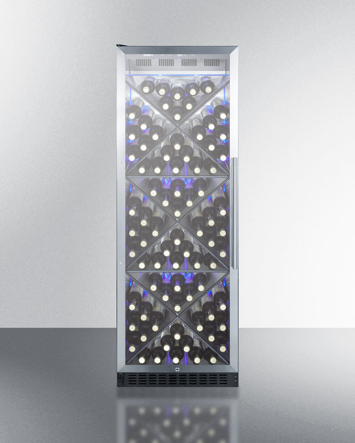 Summit - 24" Wide Single Zone Commercial Wine Cellar | SCR1401LHX Summit - 24" Wide Single Zone Commercial Wine Cellar | SCR1401LHX
