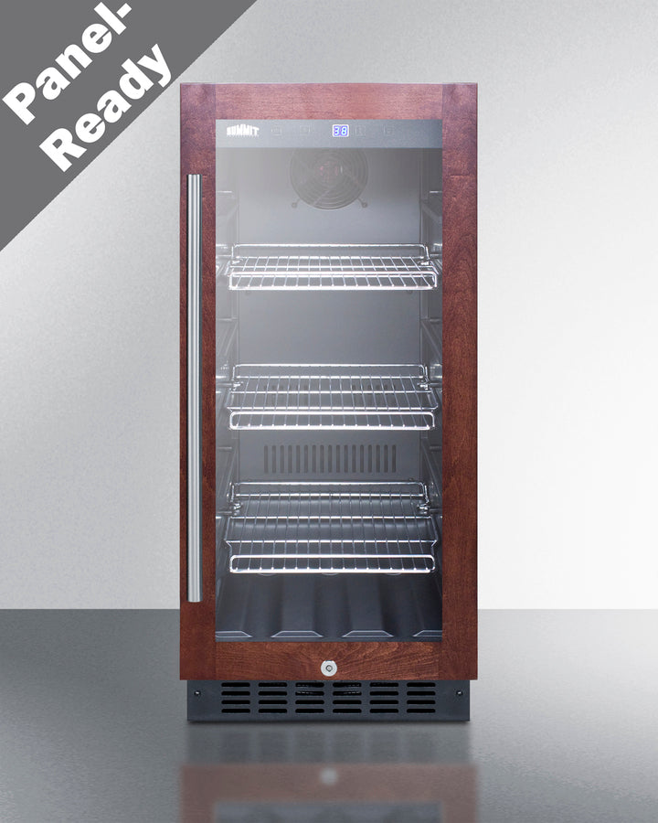 Summit - 15" Wide Built-In Beverage Center (Panel Not Included) Summit - 15" Wide Built-In Beverage Center (Panel Not Included)