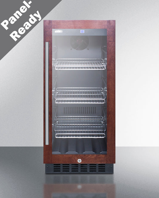 Summit - 15" Wide Built-In Beverage Center (Panel Not Included)