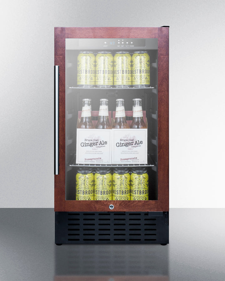 Summit - 18" Wide Built-In Beverage Center (Panel Not Included) Summit - 18" Wide Built-In Beverage Center (Panel Not Included)