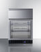 Summit Commercial - 24" Wide Built-In Beverage Refrigerator With Top Drawer