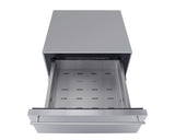 Summit Commercial - 24" Wide Built-In Beverage Refrigerator With Top Drawer Summit Commercial - 24" Wide Built-In Beverage Refrigerator With Top Drawer