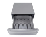 Summit Commercial - 24" Wide Built-In Beverage Refrigerator With Top Drawer Summit Commercial - 24" Wide Built-In Beverage Refrigerator With Top Drawer