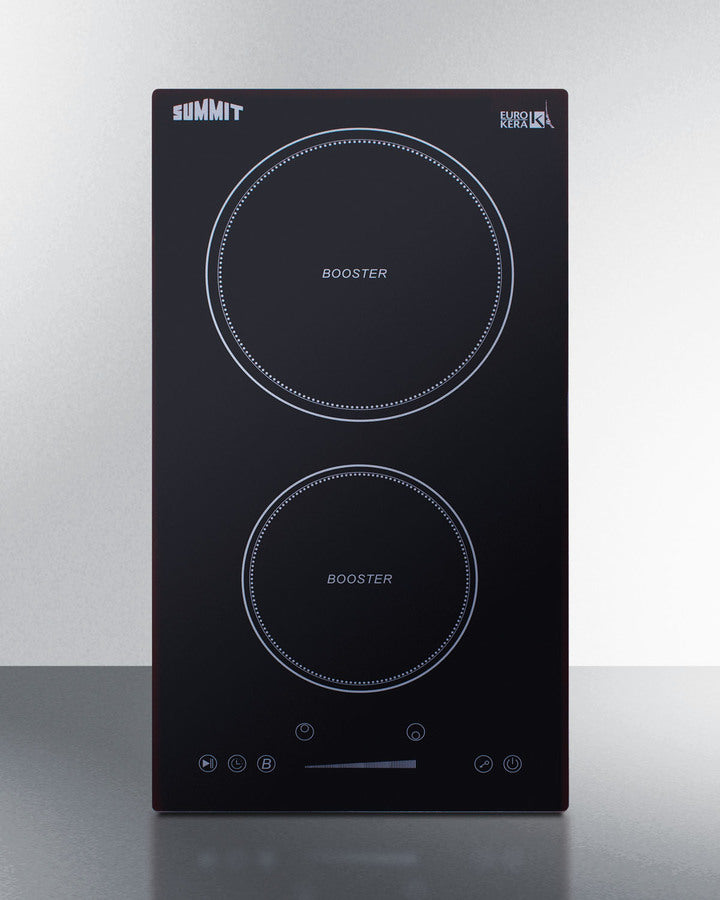 Summit - 12" Wide 208-240V 2-Zone Induction Cooktop Summit - 12" Wide 208-240V 2-Zone Induction Cooktop