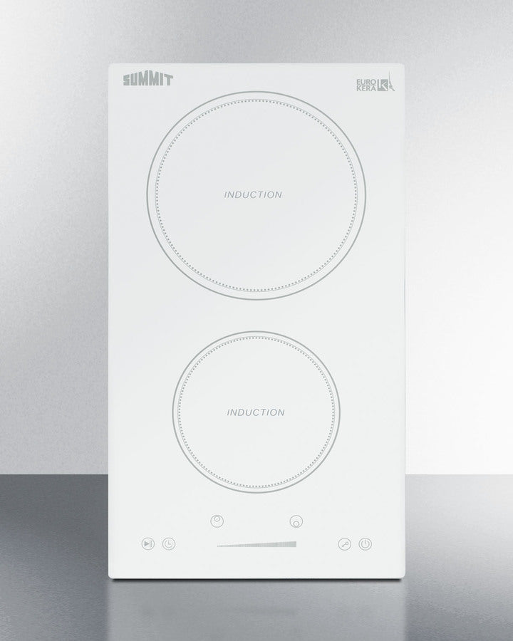 Summit - 12" Wide 208-240V 2-Zone Induction Cooktop Summit - 12" Wide 208-240V 2-Zone Induction Cooktop