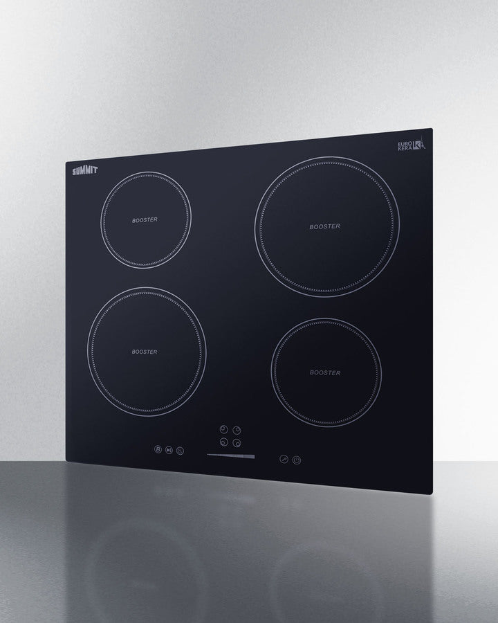 Summit - 24" Wide 208-240V 4-Zone Induction Cooktop Summit - 24" Wide 208-240V 4-Zone Induction Cooktop
