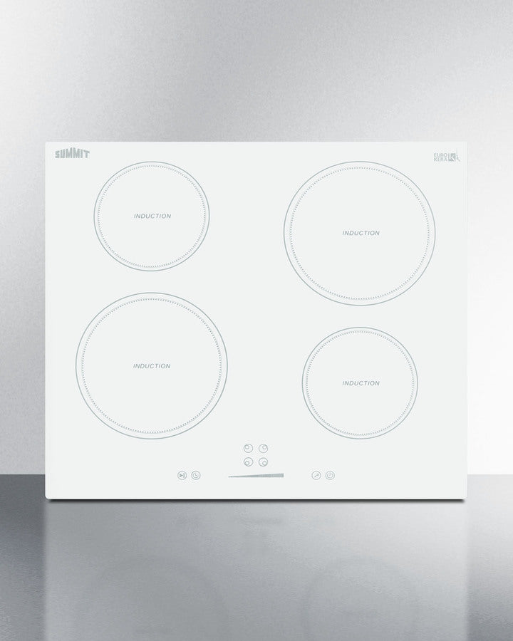 Summit - 24" Wide 208-240V 4-Zone Induction Cooktop Summit - 24" Wide 208-240V 4-Zone Induction Cooktop