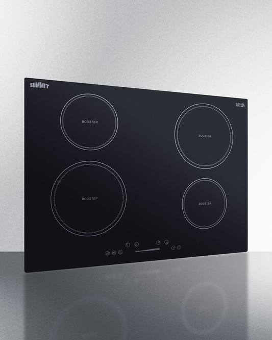 Summit - 30" Wide 208-240V 4-Zone Induction Cooktop