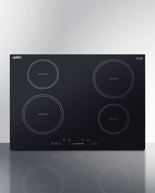 Summit - 30" Wide 208-240V 4-Zone Induction Cooktop