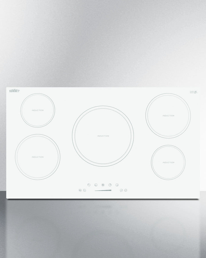 Summit - 36" Wide 208-240V 5-Zone Induction Cooktop Summit - 36" Wide 208-240V 5-Zone Induction Cooktop