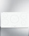Summit - 36" Wide 208-240V 5-Zone Induction Cooktop
