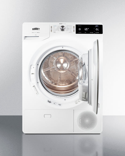 Summit - 24" Wide 208-240V Heat Pump Dryer